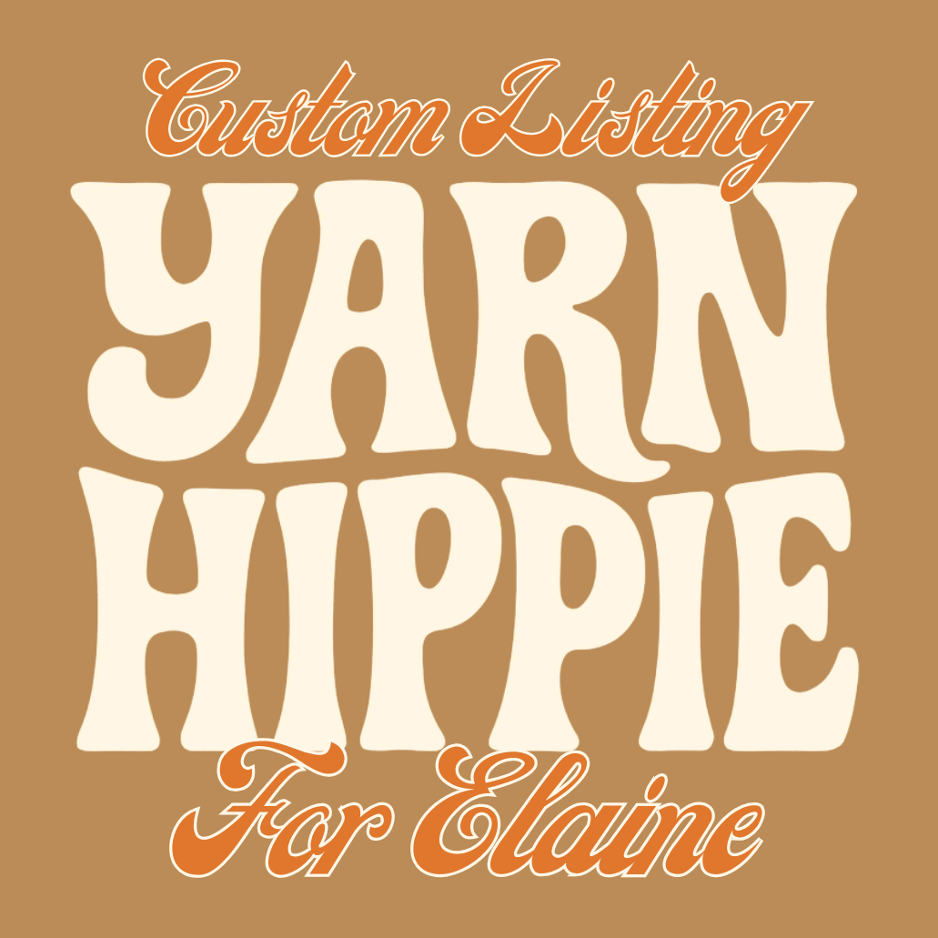 Custom Listing for Elaine