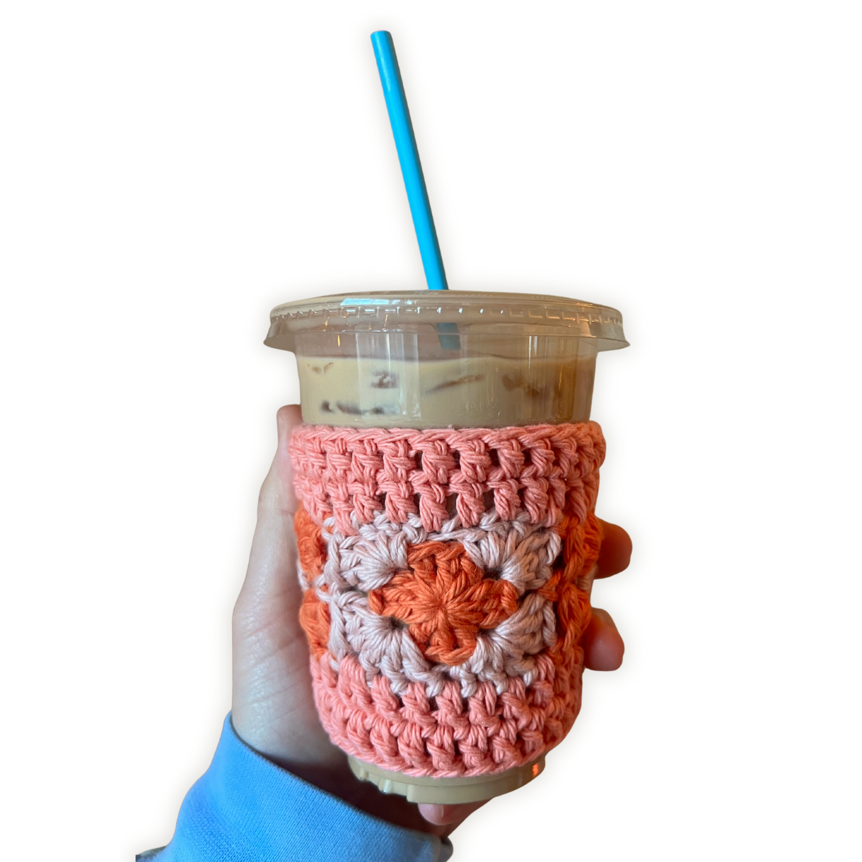 Coffee Sleeve — Coral Crush