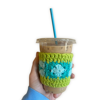 Coffee Sleeve — Sky Lime