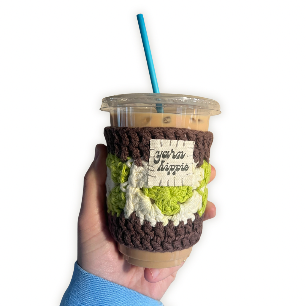 Coffee Sleeve — Retro Lime