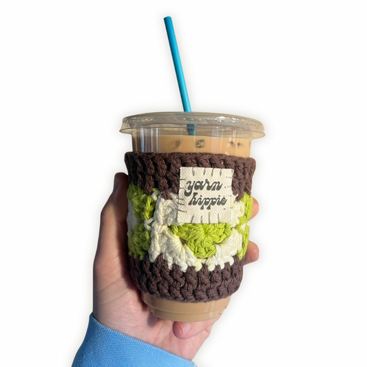 Coffee Sleeve — Retro Lime